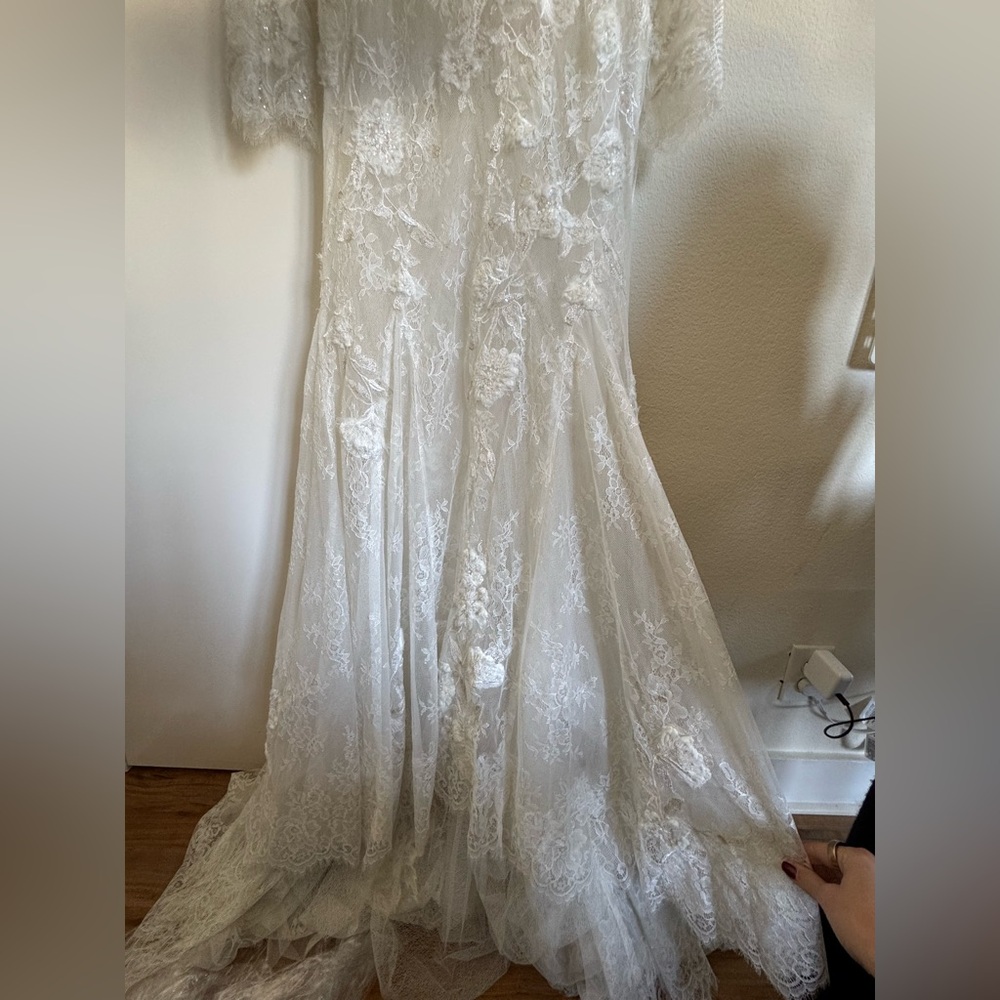 Serene Lace Wedding Dress, Willoughby by Watters - Picture 10 of 16